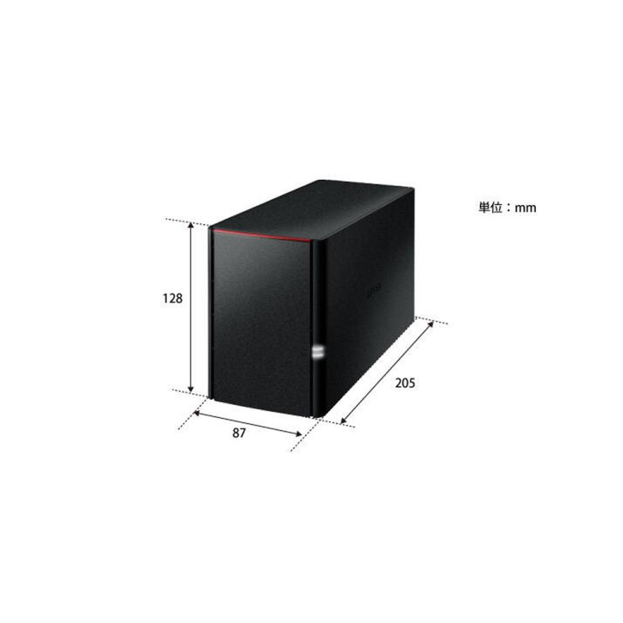 LinkStation LS220D0402G [ネットワーク対応HDD(NAS、HDD内蔵 LinkStation LS220D0402G [ネットワーク対応HDD(NAS、HDD内蔵