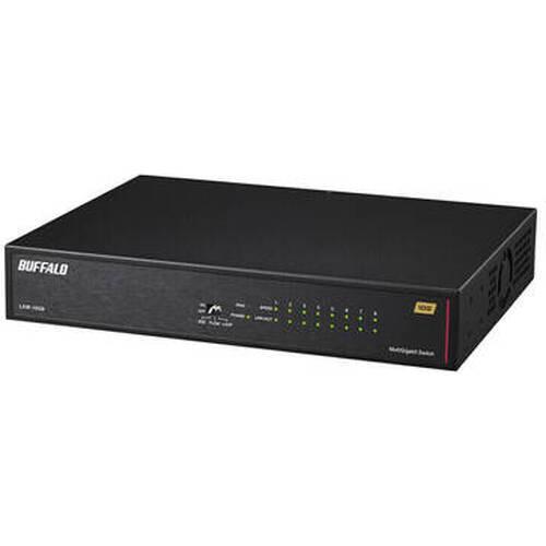 BUFFALO バッファロー スイッチングハブ LXW-10G8の商品画像（Yahoo!ショッピング）