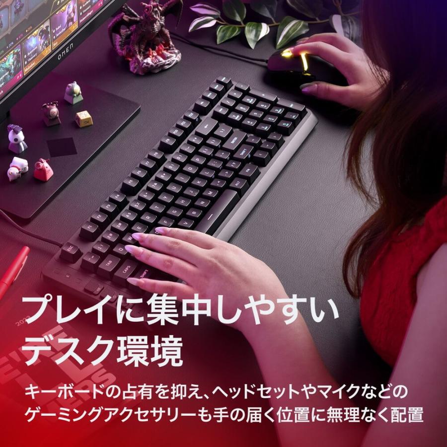 HyperX Eve 1800 [HXR-B7JE0AA#ABJ] 日本語配列 テンキー付コンパクト