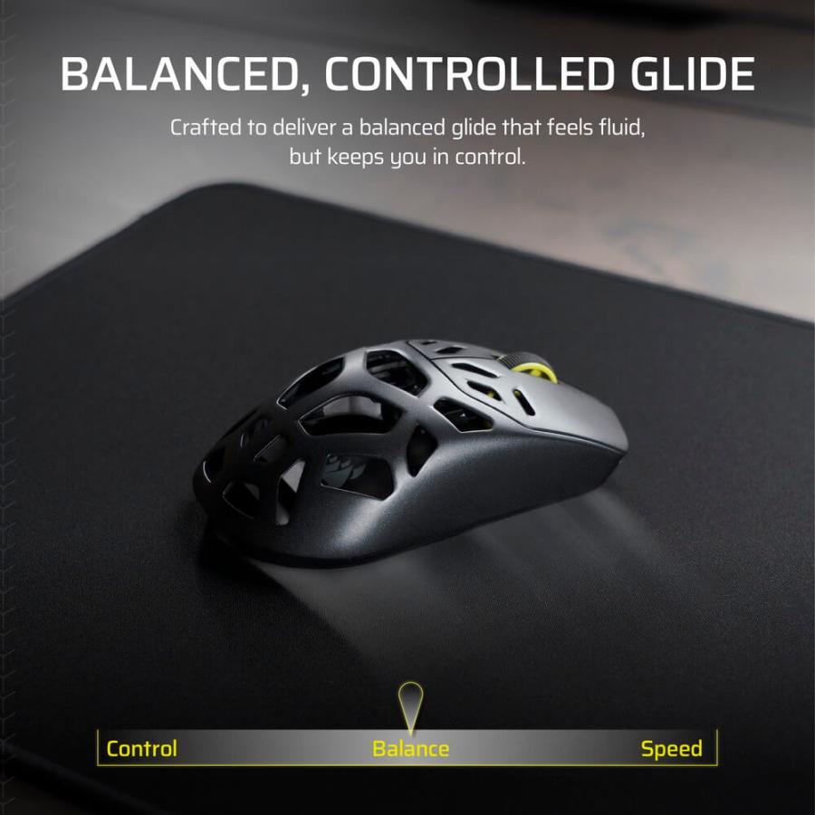 MM Anti-fray Cloth Gaming Mouse Pad XL Black [CHR-941D040-WW