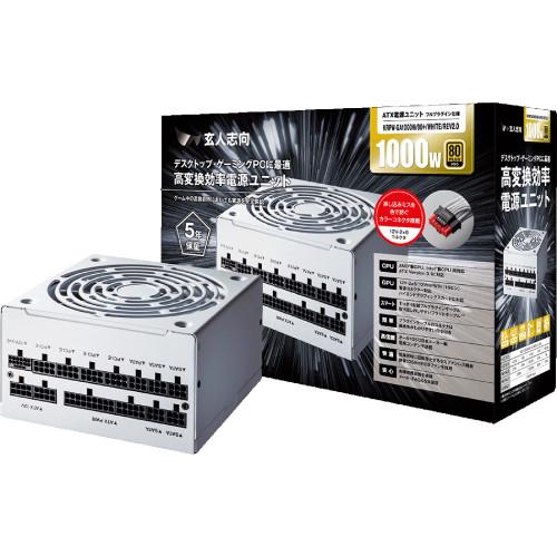 KRPW-GA1000W/90+/WHITE/REV2.0 : ツクモ パソコン Yahoo!店 - 通販