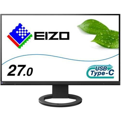 EIZO FlexScan 27インチ 4K UHD IPSノングレアUSB-C EIZO、USB-C接続対応27型液晶モニター「FlexScan EV2781」を発表