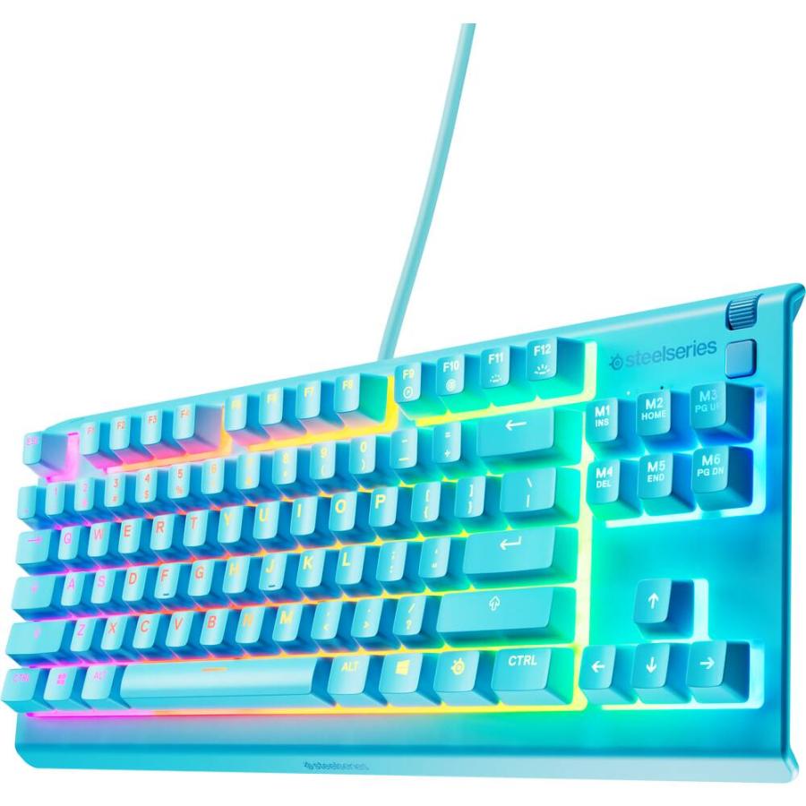 Apex 3 TKL Aqua - US [64933] 有線 英語配列テンキーレス ゲーミングキーボード_1