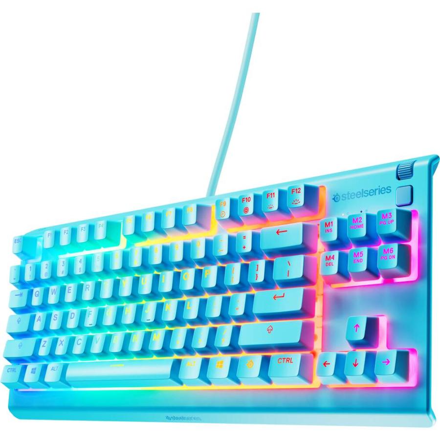 Apex 3 TKL Aqua - US [64933] 有線 英語配列テンキーレス ゲーミングキーボード_2