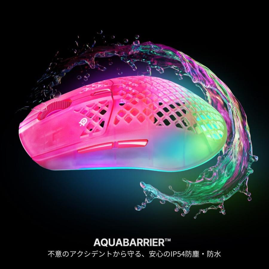 Aerox 3 Wireless Gen 2 MagentaHaze [62716] 4K ワイヤレス