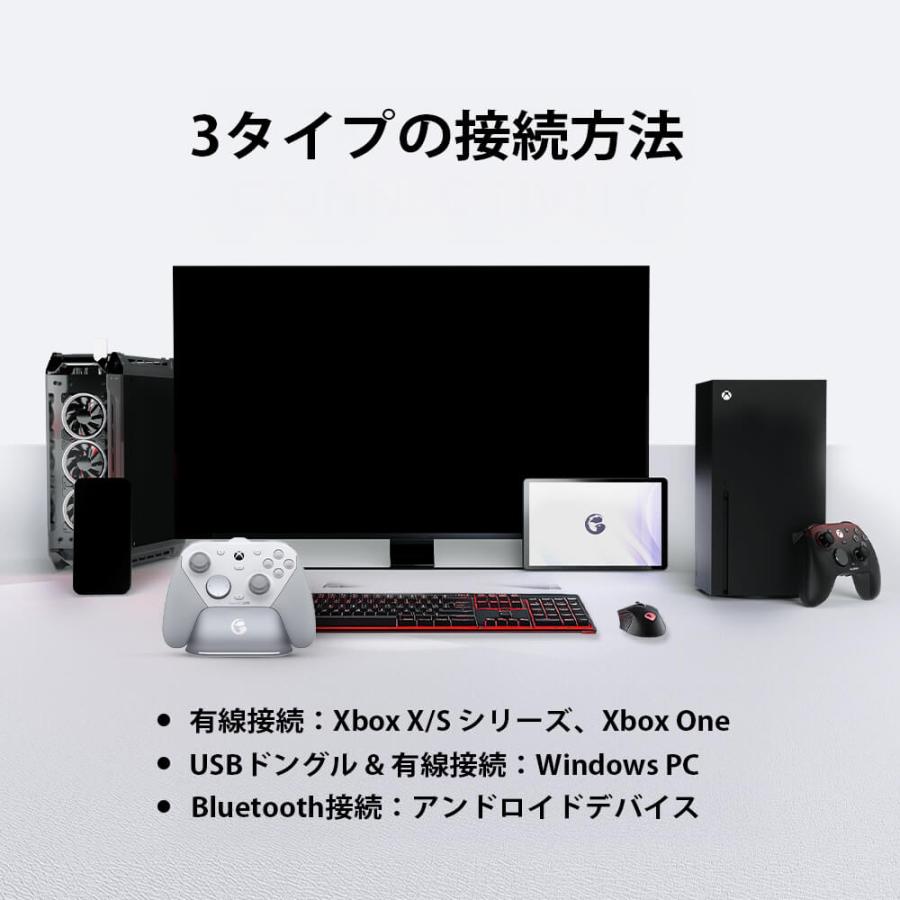 GameSir G7 Pro Black ゲームコントローラー Xboxライセンス取得モデル
