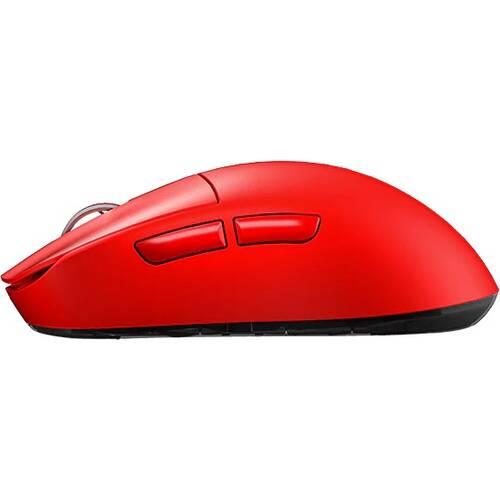 Sprime PM1 Hyper Lightweight Wireless Ergo Gaming Mouse Red