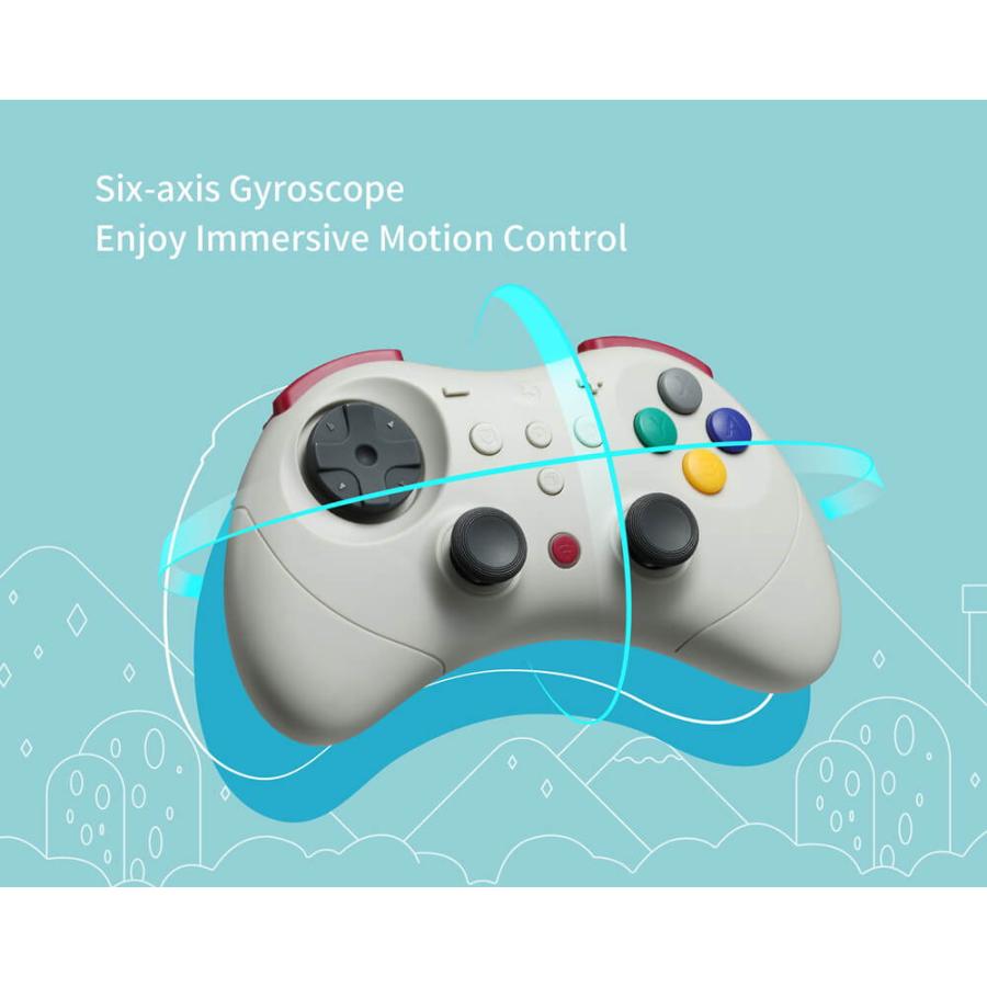 Elves 2 Pro Retro 有線USB/Bluetooth対応 ゲームコントローラー