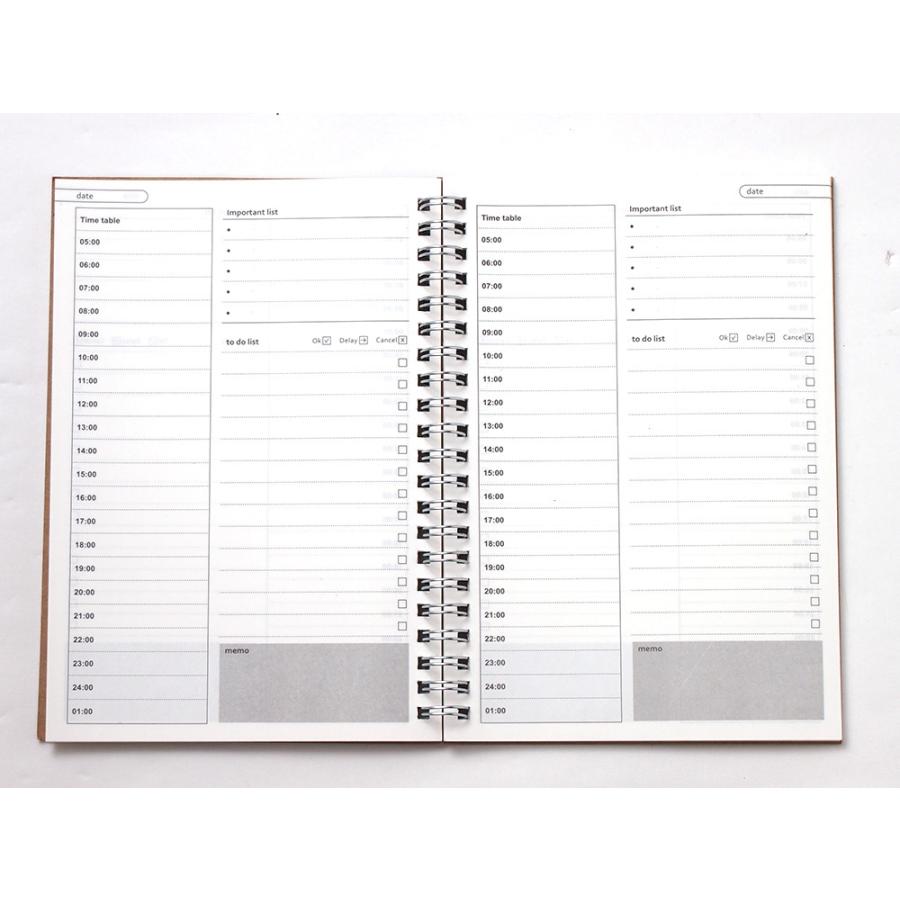 Tsukuriro B6 時間 管理 ノート Todo リスト スケジュール 一日 表紙無地 デイリーtodoノート Ts Tsukuriro 通販 Yahoo ショッピング