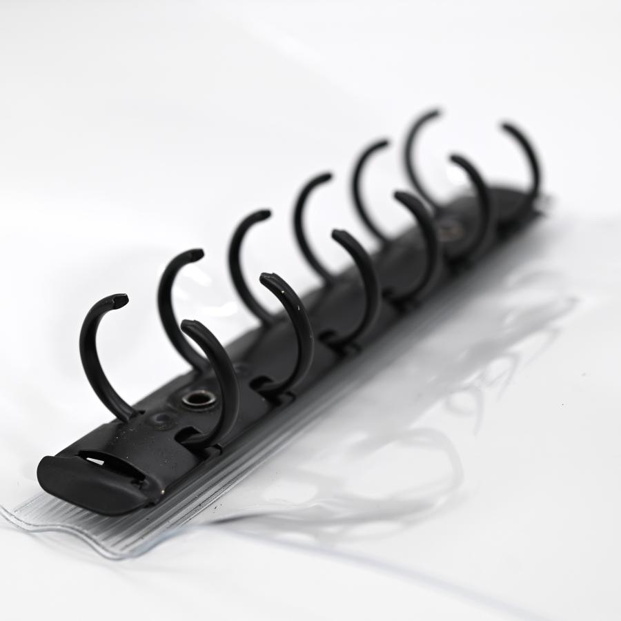 TSUKURIRO ミニ6穴 システム手帳 カラー リング PVC バインダー