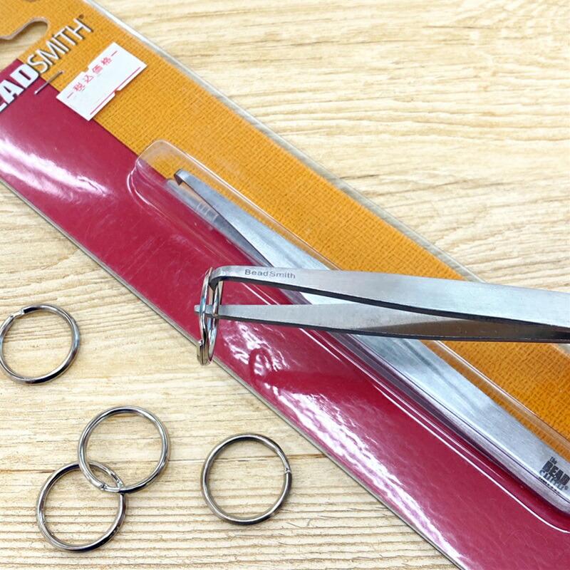 ビーズスミス スプリットリングピンセット TWSR5 約115mm 1個