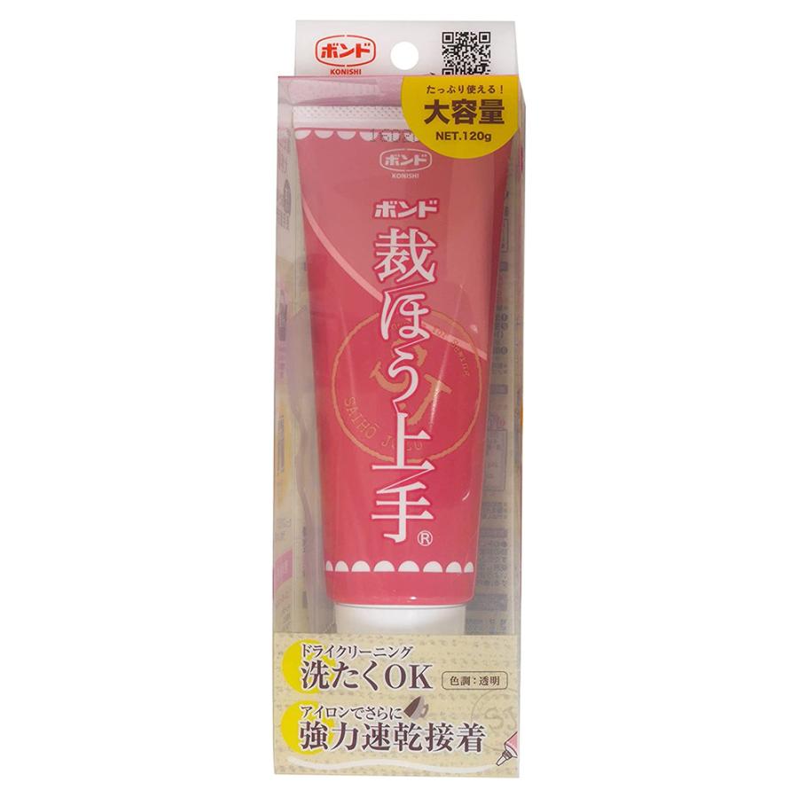 裁ほう上手 120g コニシ 接着剤 ボンド 裁縫上手 の商品画像