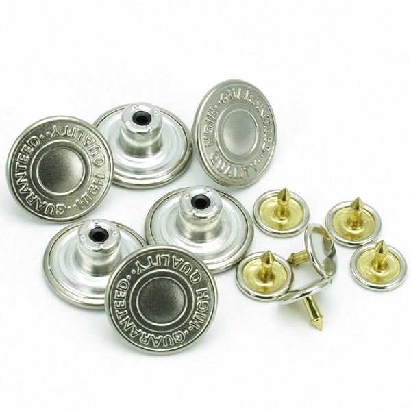 手芸 手芸用品 ホック ジーンズタック釦 16mm Clover : つくる楽しみ