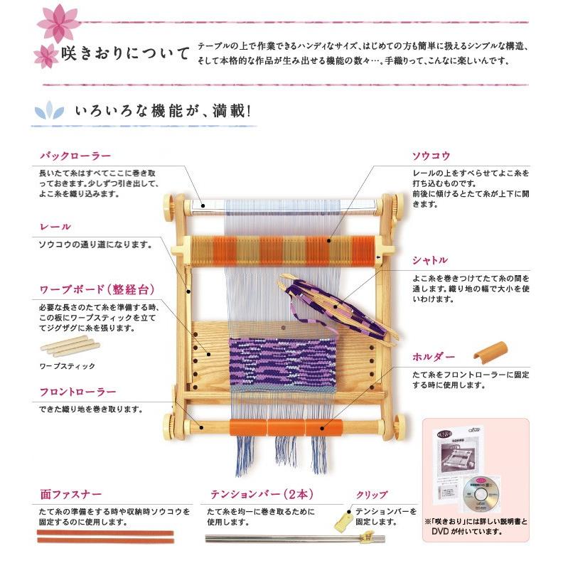 手織り機 咲きおり 60cm Clover クロバー : つくる楽しみYahoo