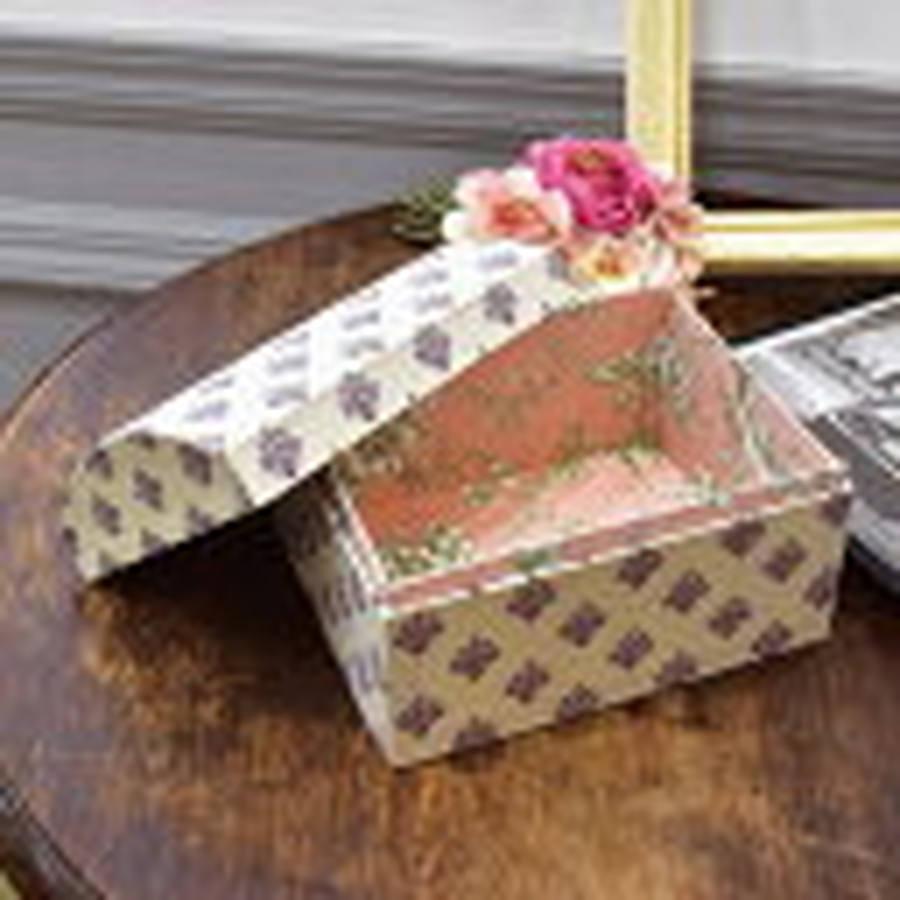 カルトナージュ 基本のお道具 4点セット 必需品 ハンドメイド 手作り