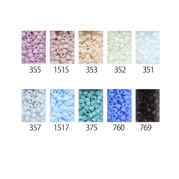 まとめ買い デリカビーズ マット 3gx10本セット ビーズ アクセサリー