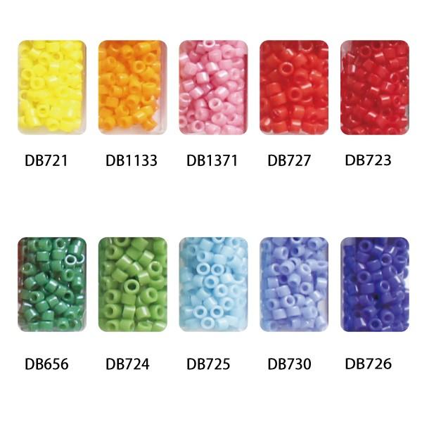 まとめ買い デリカビーズ カラフル 3gx10本セット : つくる楽しみYahoo