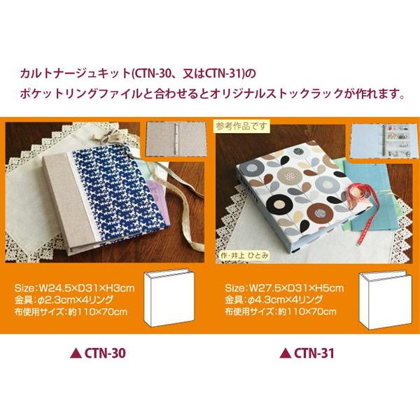 刺しゅう糸用 収納セット ステッチ棒30本 ステッチファイル2枚入り