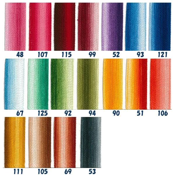 DMC 刺繍糸 刺しゅう糸 25番 8m Art117 グラデーション スプリング