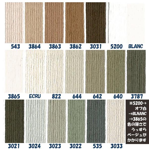 手芸家洋輔POPUP 刺繍糸 DMC 25番 8m 刺しゅう糸 DMC25 Art117