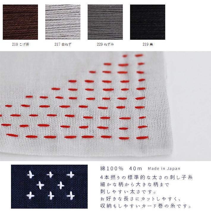 刺し子糸 さしこ糸 細 Daruma 40m 色番号1 2 Drm2400 A つくる楽しみyahoo 店 通販 Yahoo ショッピング