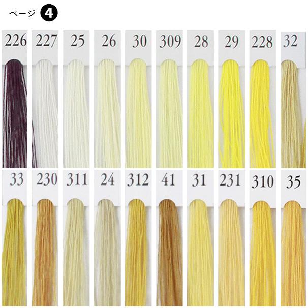 シャッペスパンミシン糸 60番 200m 小巻 普通地用 ミシン糸 黄系