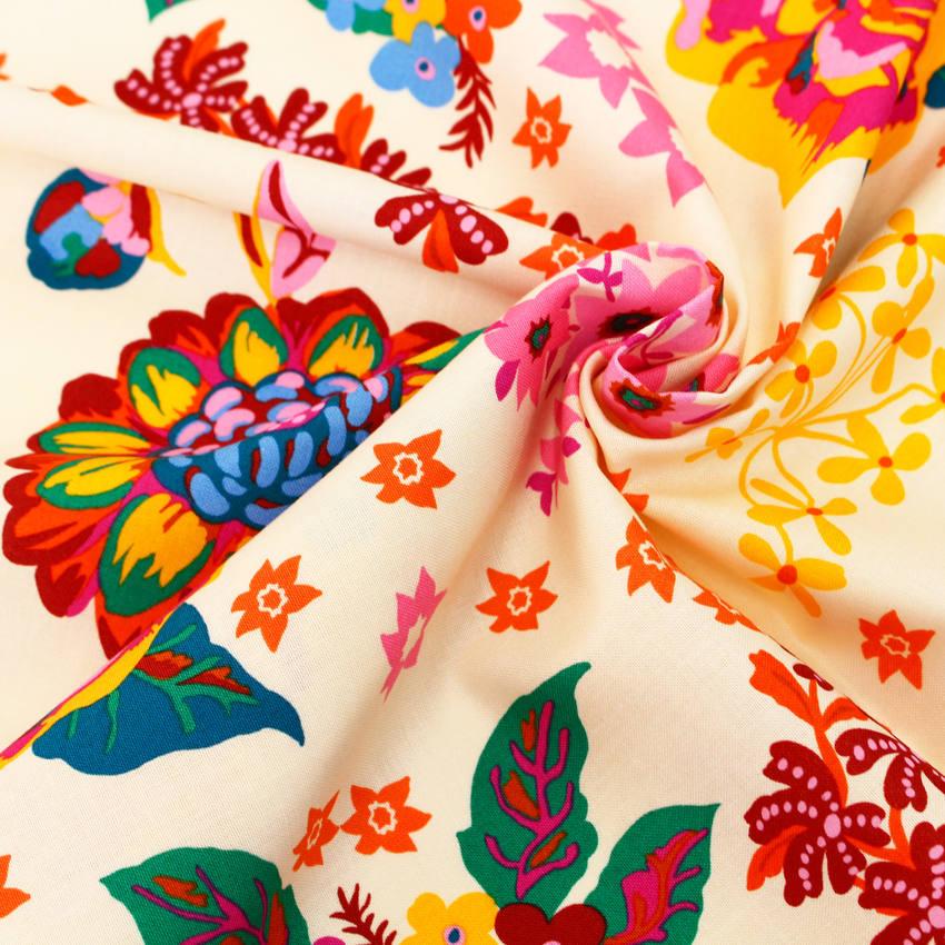 生地 輸入生地 USAプリント生地 Free Spirit ナタリーレテ 生地 輸入生地 USAプリント生地 Free Spirit ナタリーレテ