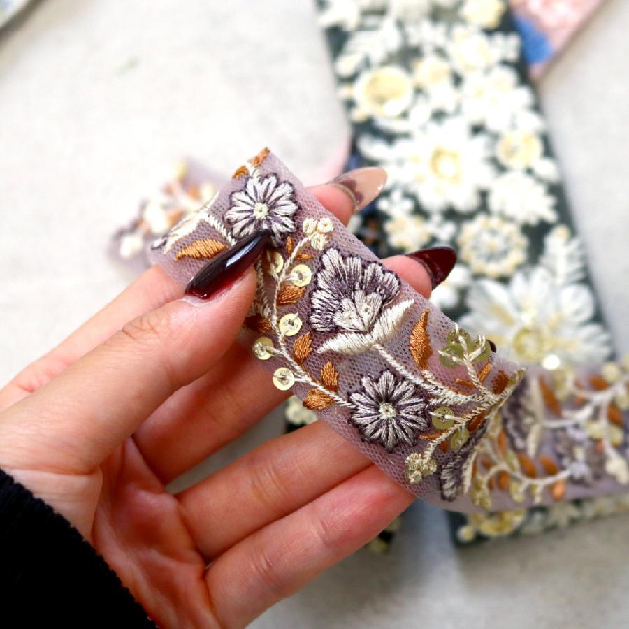 インド刺繍リボン はぎれ 詰め合わせ 福袋 5m分 ハンドメイド