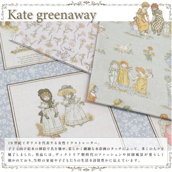 keivan　幻想的パネル生地 生地 Kate greenaway-ケイト・グリーナウェイ-パネル生地 約110×60cm