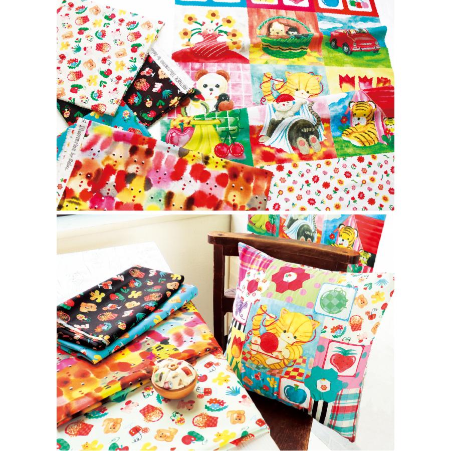 生地 プリント生地 Sabu さぶ オリジナル パッチワーク 綿100％ OSHARE