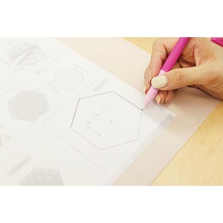 マルチデザインペーパーA3サイズ 5枚入無地・方眼 : つくる