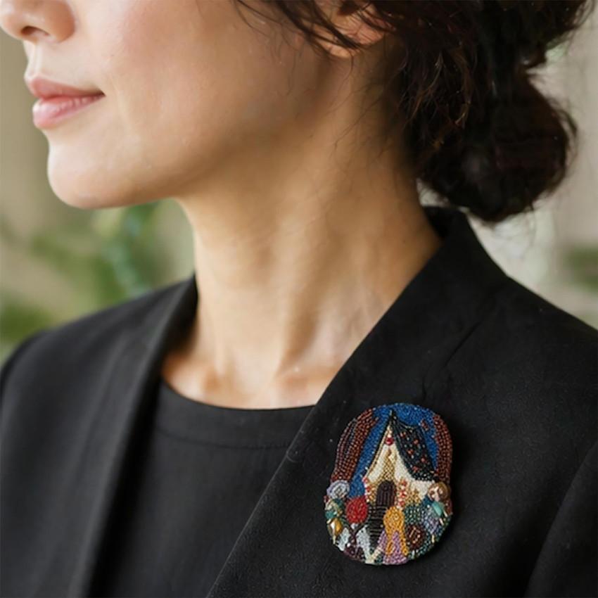 beads de OHANASHI ビーズ刺繍キット ビーズ ビーズ刺しゅう TOHO