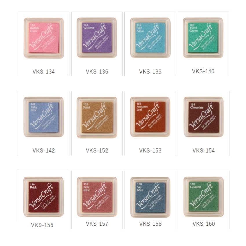 スタンプインク バーサクラフトSサイズ 消しゴムはんこ はんこ 布 紙