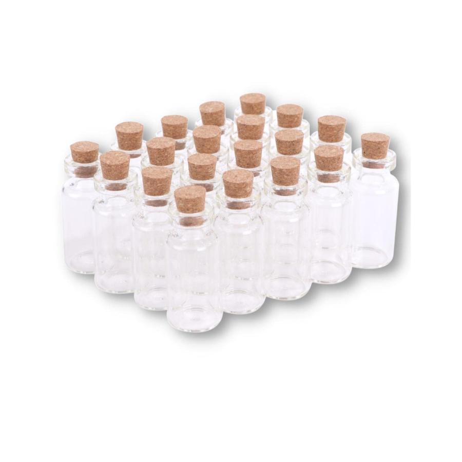 小瓶 コルク栓 ガラス瓶 ガラス 小物 保存 容器 保管 小分け 20本