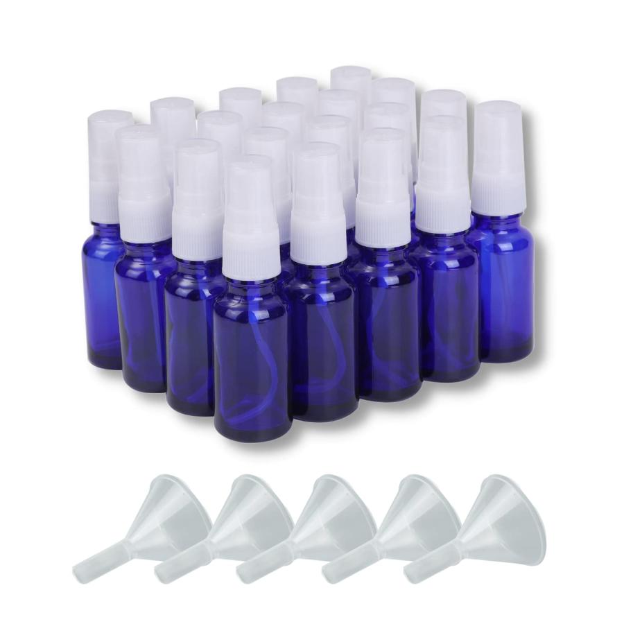 遮光瓶 スプレーボトル 精油 アロマオイル 詰め替え 保存用 ガラス製