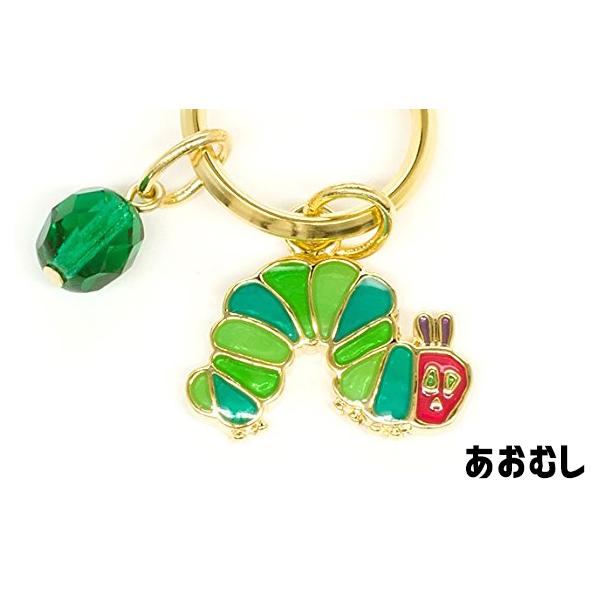 はらぺこあおむし キーホルダー バッグチャーム あおむし ちょうちょ