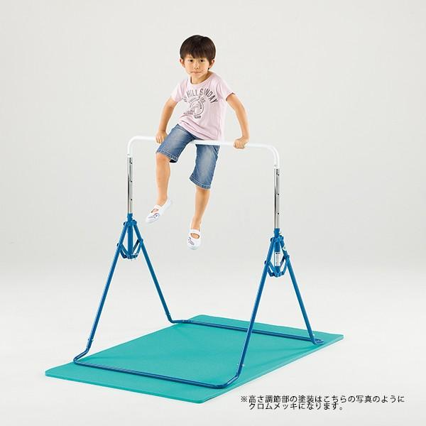 鉄棒練習 室内鉄棒 こども用 SGマーク付 鉄棒用安全マットセット 高さ80cmからの 鉄棒練習セット の商品画像