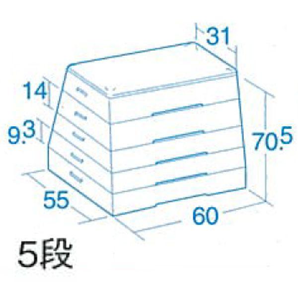 跳び箱 5段とび箱 富士型跳び箱｜tsumura｜02