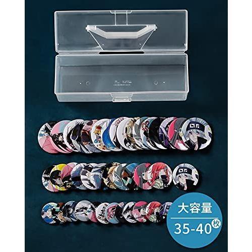 Moecat 缶バッジ 収納ケース 透明 ロング 防塵 大容量 75cm缶バッチ用 大容量 S 2616 つなぐstore 通販 Yahoo ショッピング