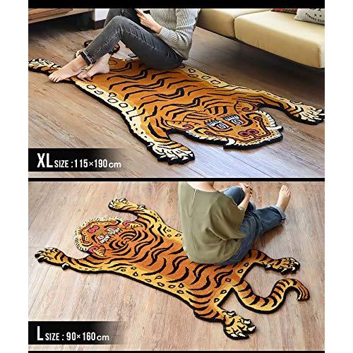 正規新品 DETAIL Tibetan Tiger Rug White S ラグ Amazon | チベタンタイガーラグ スモール ホワイト DETAIL
