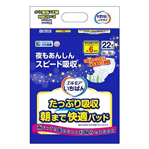 いちばん たっぷり吸収 朝まで快適パッド 22枚（Yahoo!・つなぐstore）