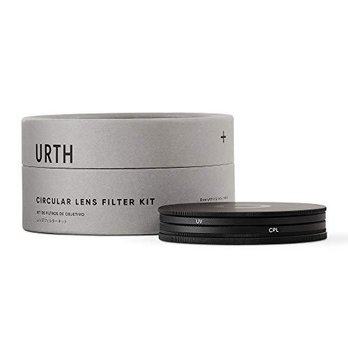 Urth 52mm 偏光(CPL) レンズフィルター(プラス+) Urth 52mm UV + 偏光(CPL) レンズフィルターキット(プラス+) : つなぐ