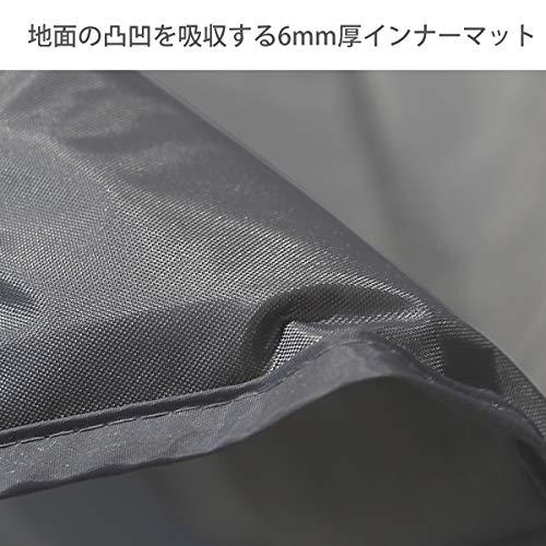 DOD(ディーオーディー) 3人用テントマット【厚さ6mm】正方形フロア
