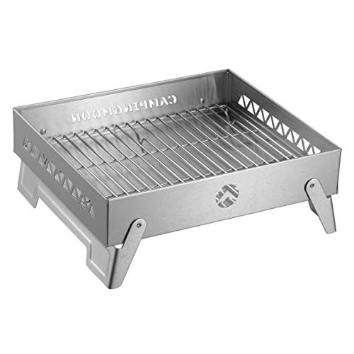 キャンピングムーン(CAMPING MOON) 焚き火 ベーススタンド ファイヤーグリルベース 帆布ケース付 2WAY MT6LT s