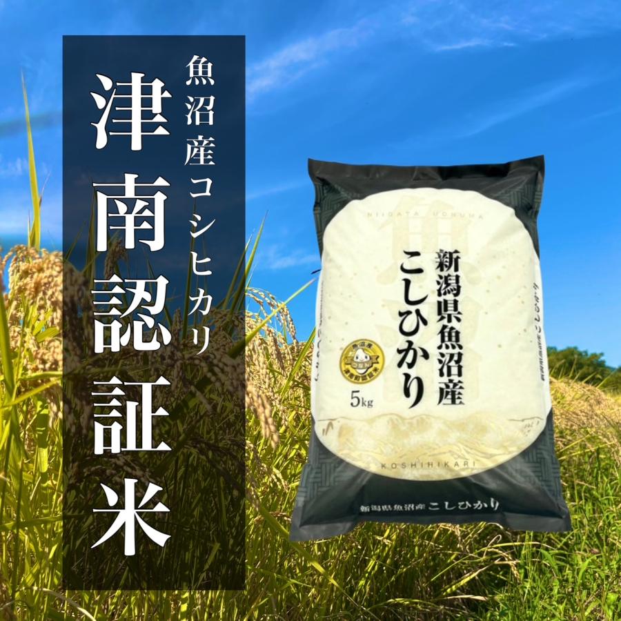 魚沼産コシヒカリ100％ 津南町認証米 5kg 令和7年産 : 津南大阪屋商店