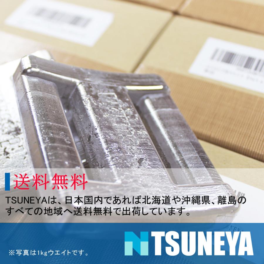 ダイビング シュノーケリング ウエイト 1kg&2kg 11ケース送料無料 TSUNEYA ダイビングウエイト 1kg×8、2kg×4個セット 16kg 高品質