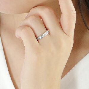 ダイヤモンド エタニティ リング 指輪 プラチナ Pt900 0.3ct H-SI グラデーション 重ねづけ シンプル ギフト 誕生日 女性 ダイヤ プレゼント 細身 TNSR-0005の画像