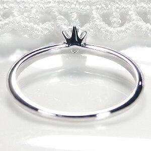 ダイヤモンド リング プラチナ ハートアンドキューピット 0.15ct 中央