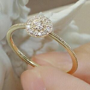 18KGP ダイヤモンド　デザインリング　指輪 1293306-a.jpg