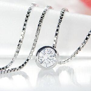 Pt900 0.1ct 一粒 ダイヤモンド ペンダント ネックレス ダイヤ 人気 プラチナ レディース ギフト 誕生日 1粒 プチプラ プチ ジュエリー 成人 tsunon0021の画像